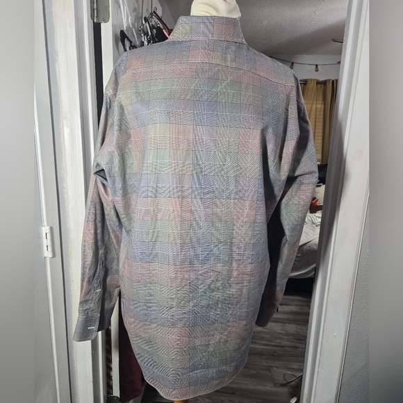 Paul Fredrick Non-Iron Two Ply Cotton Long Sleeve Buttom Down - Picture 5 of 7